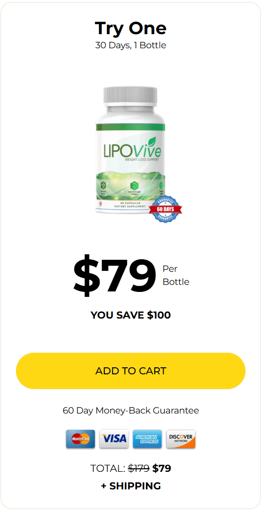 lipovive buy now 1 bottle